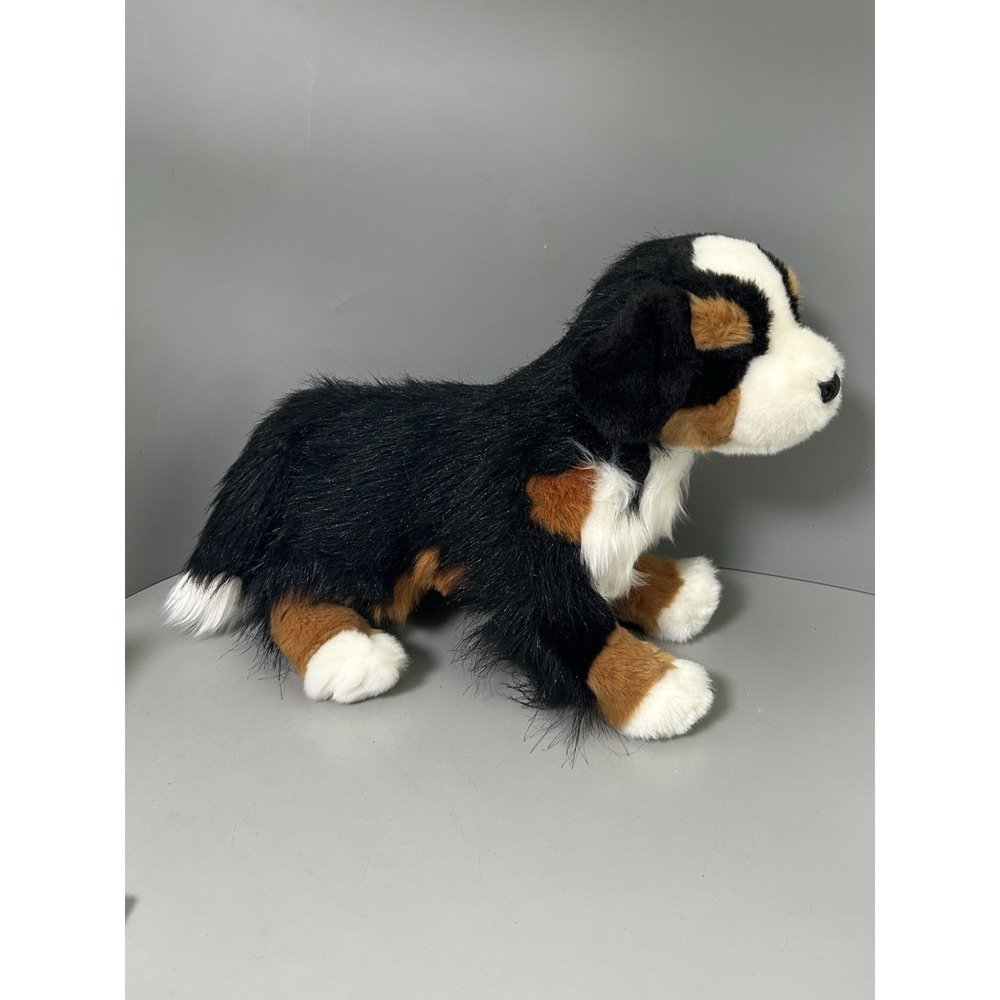 Douglas Cuddle Toy Trevor Bernese Mountain Dog #2025 14" Realistic Plush CUTE!